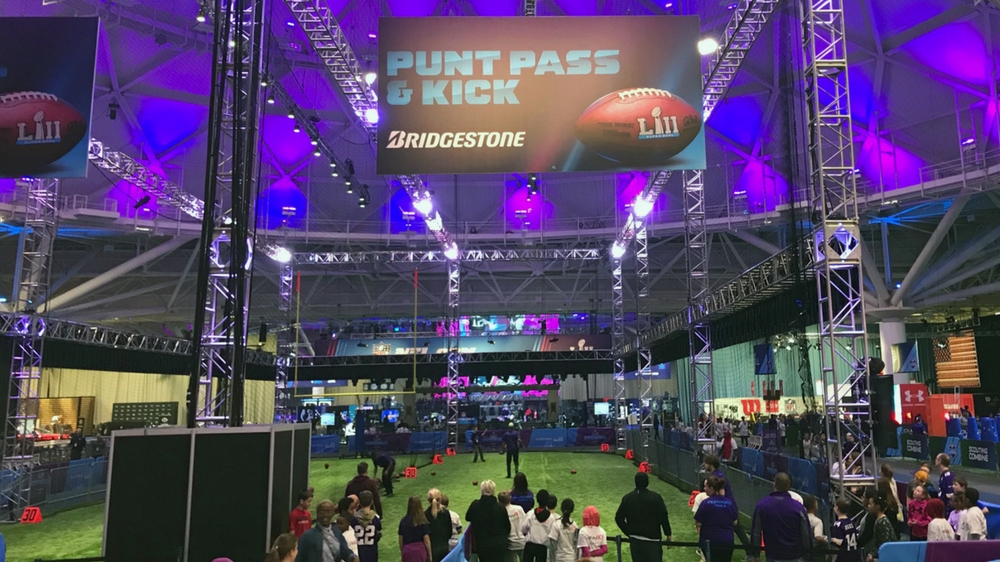 Bridgestone Fan Experience at Super Bowl LII